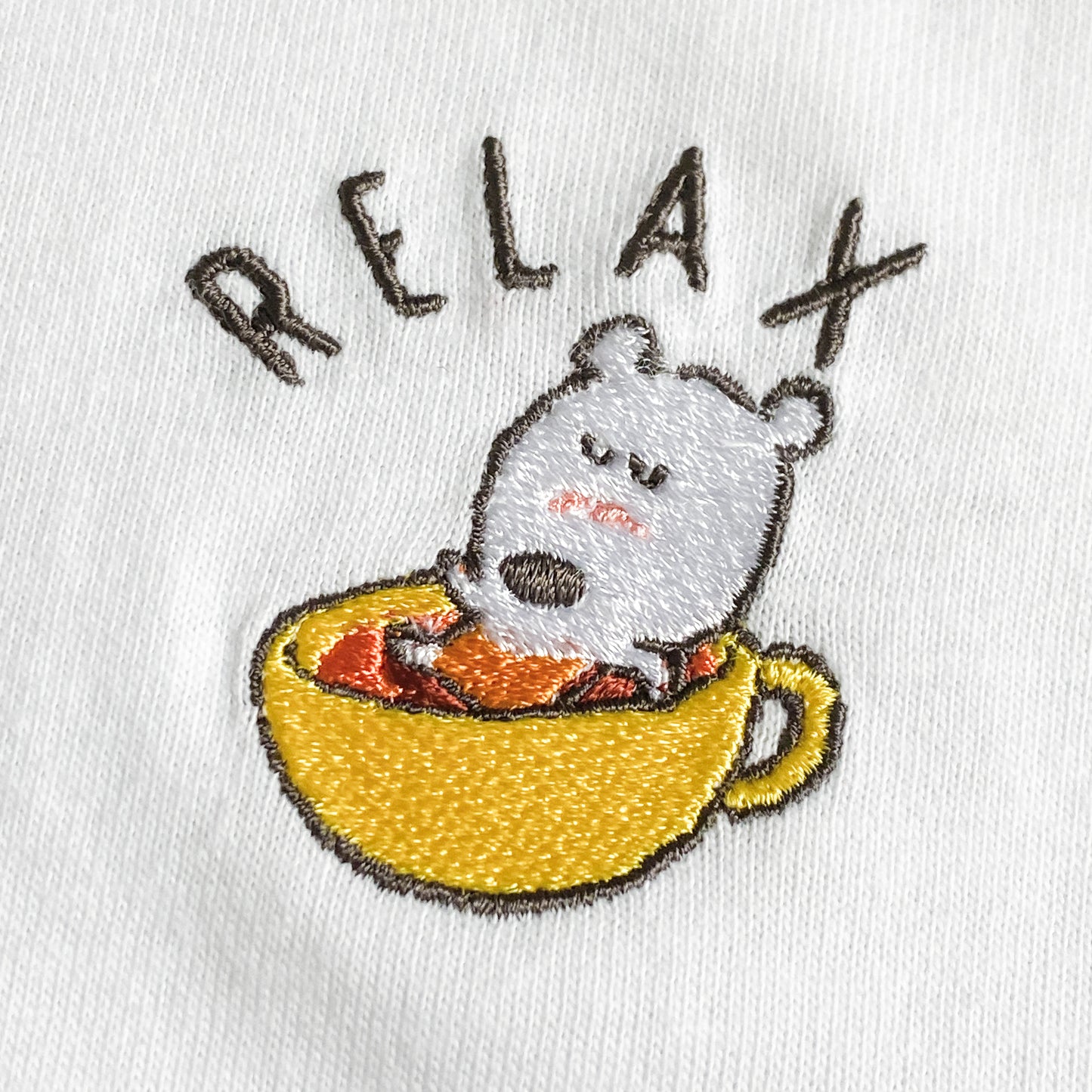 刺繍Tシャツ(RELAX) - レモン&シュガー