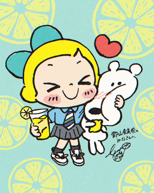 福島県郡山東高校の生徒さんによる「レモネードスタンド」開催を応援！