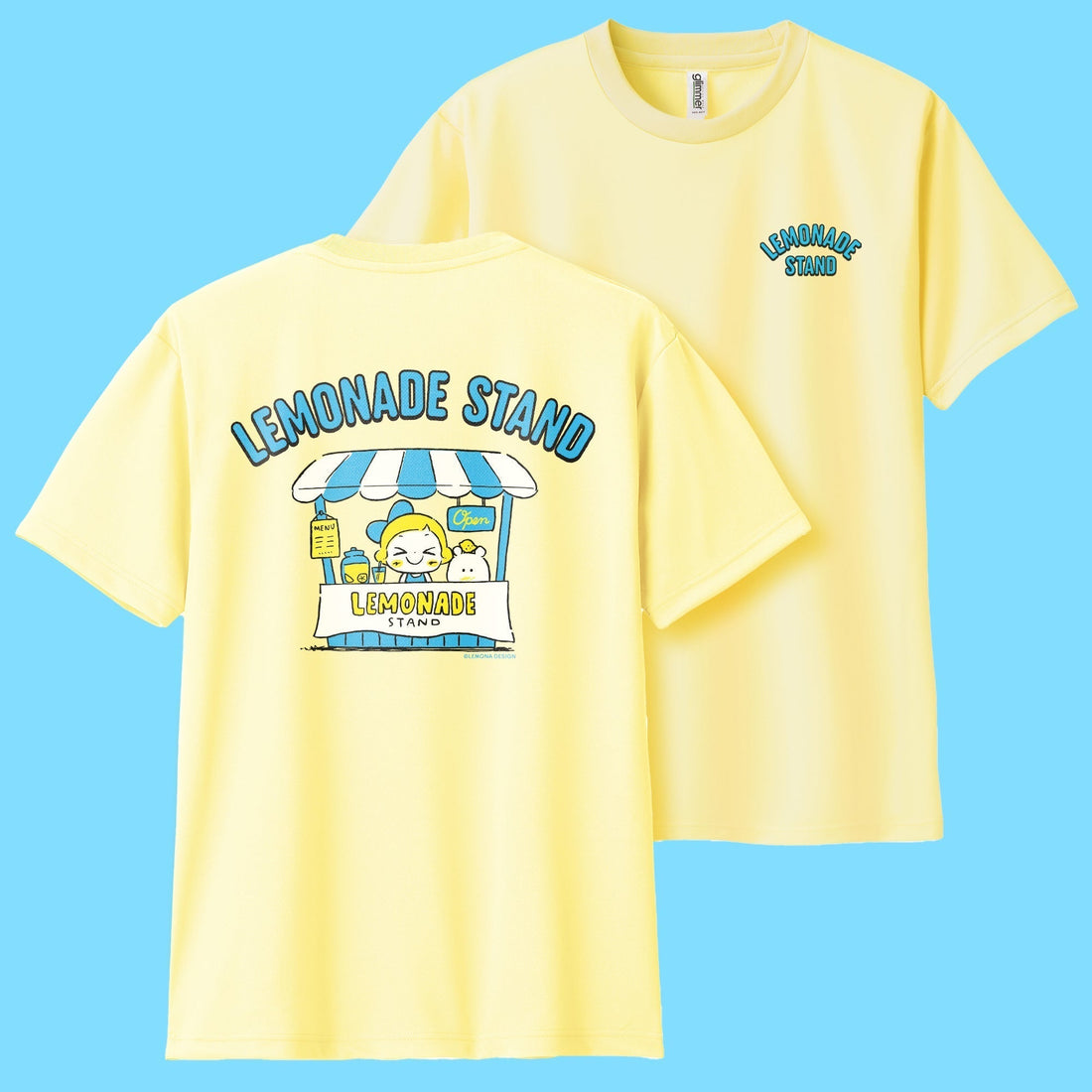 小児がん支援プロジェクト「レモネードスタンドジャパン」の寄付対象アイテムにTシャツが登場！