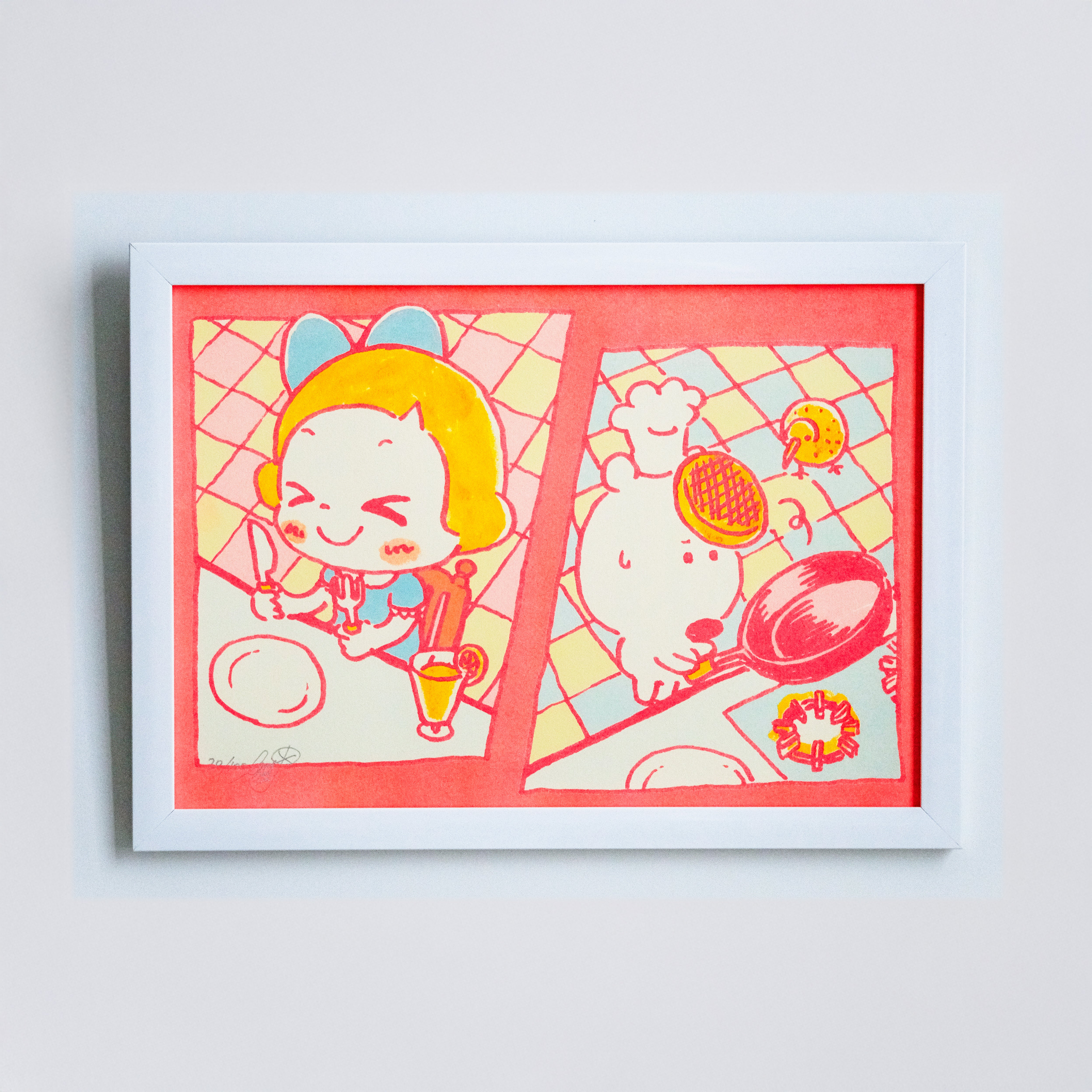 限定印刷リソグラフB4ポスター（ポスター単体／額は付属しません