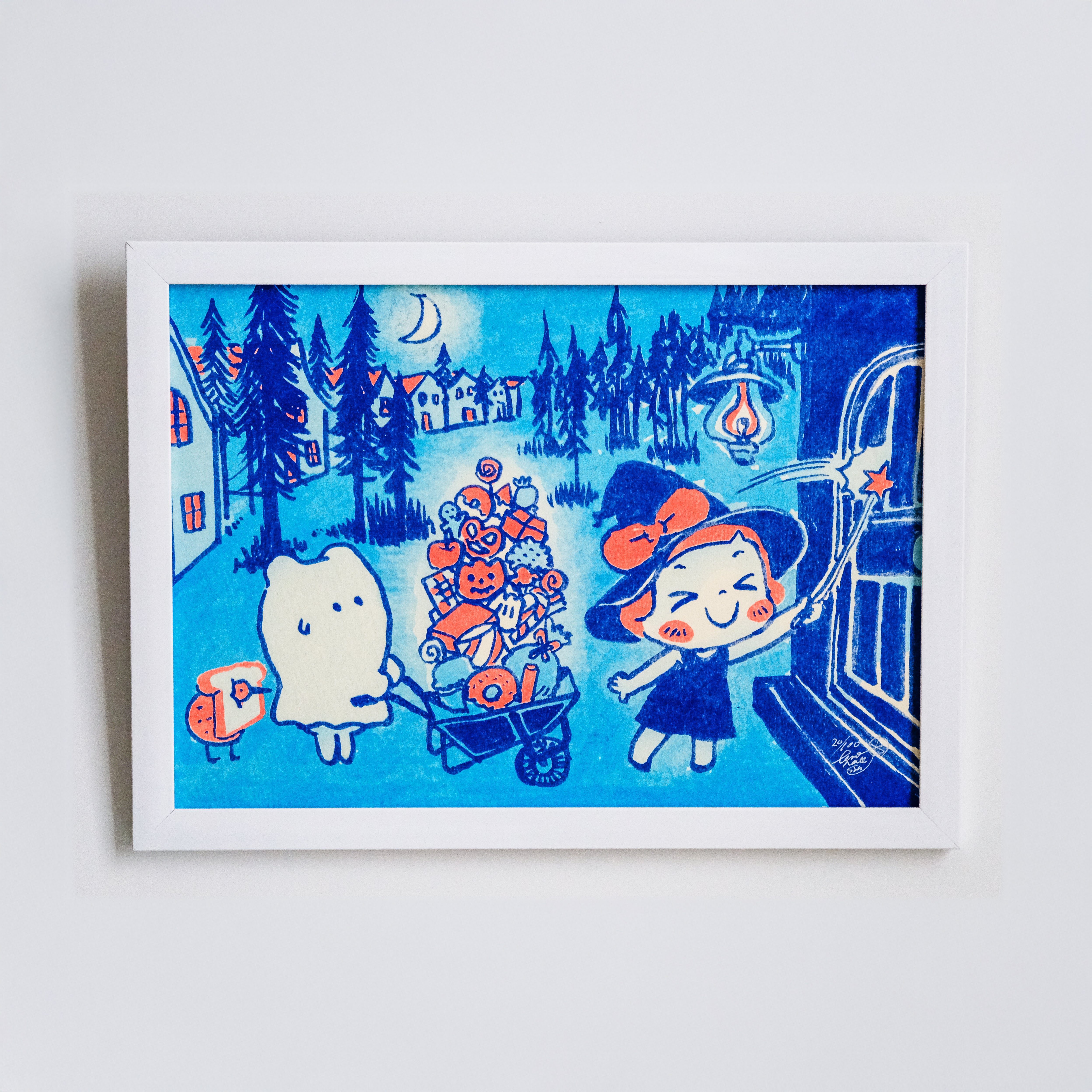 限定印刷リソグラフB4ポスター（ポスター単体／額は付属しません