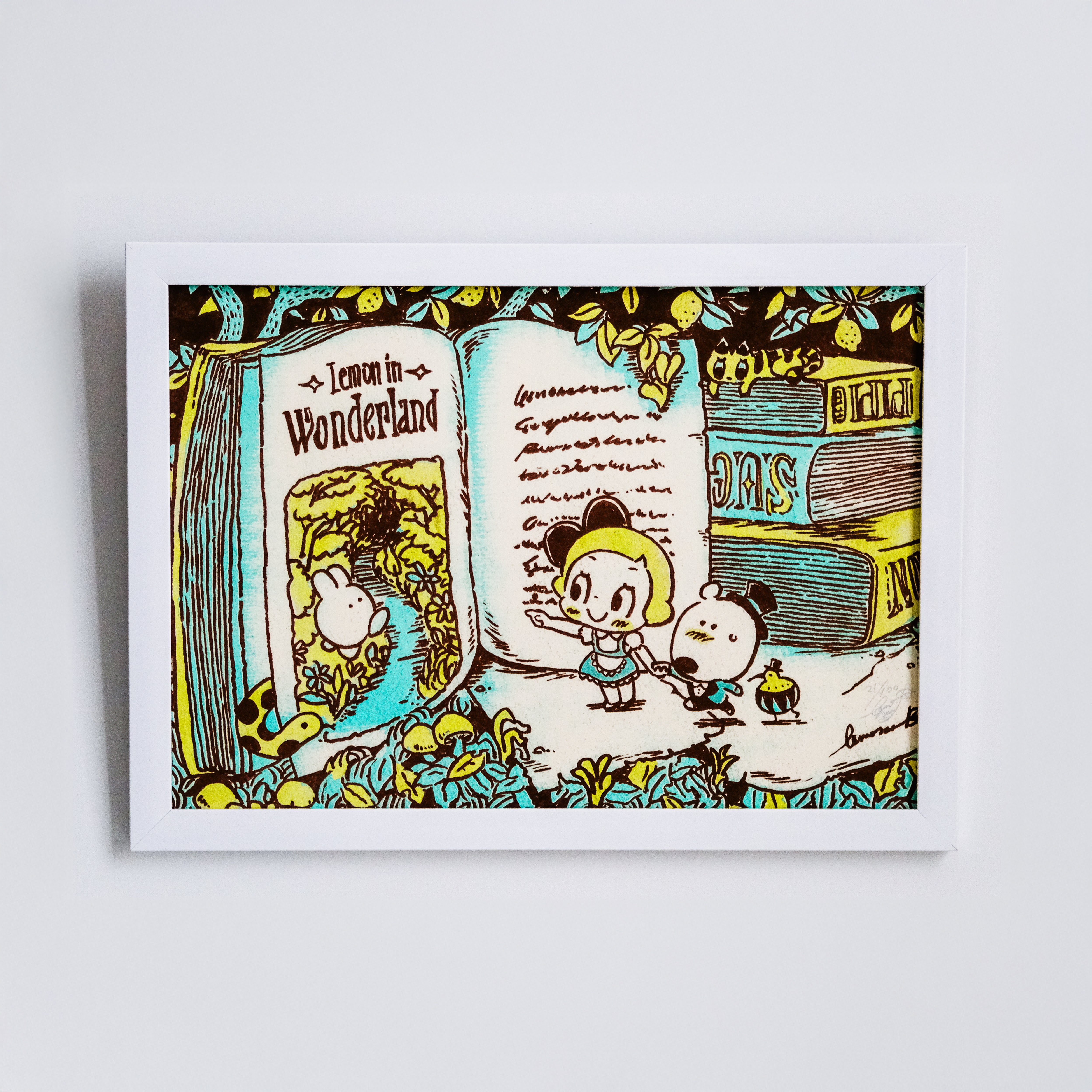 限定印刷リソグラフB4ポスター（ポスター単体／額は付属しません