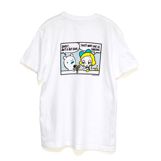 5.6oz Tシャツ　Love is Lemonade - レモン＆シュガー