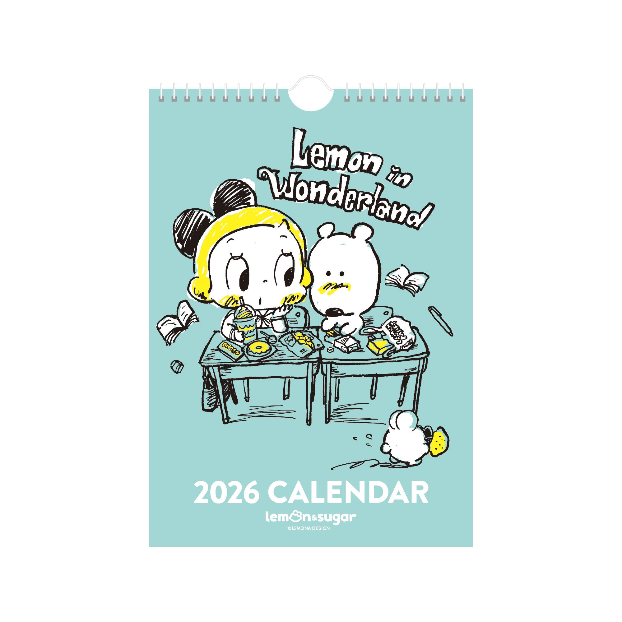 2026年1月始まりカレンダー – レモン＆シュガー