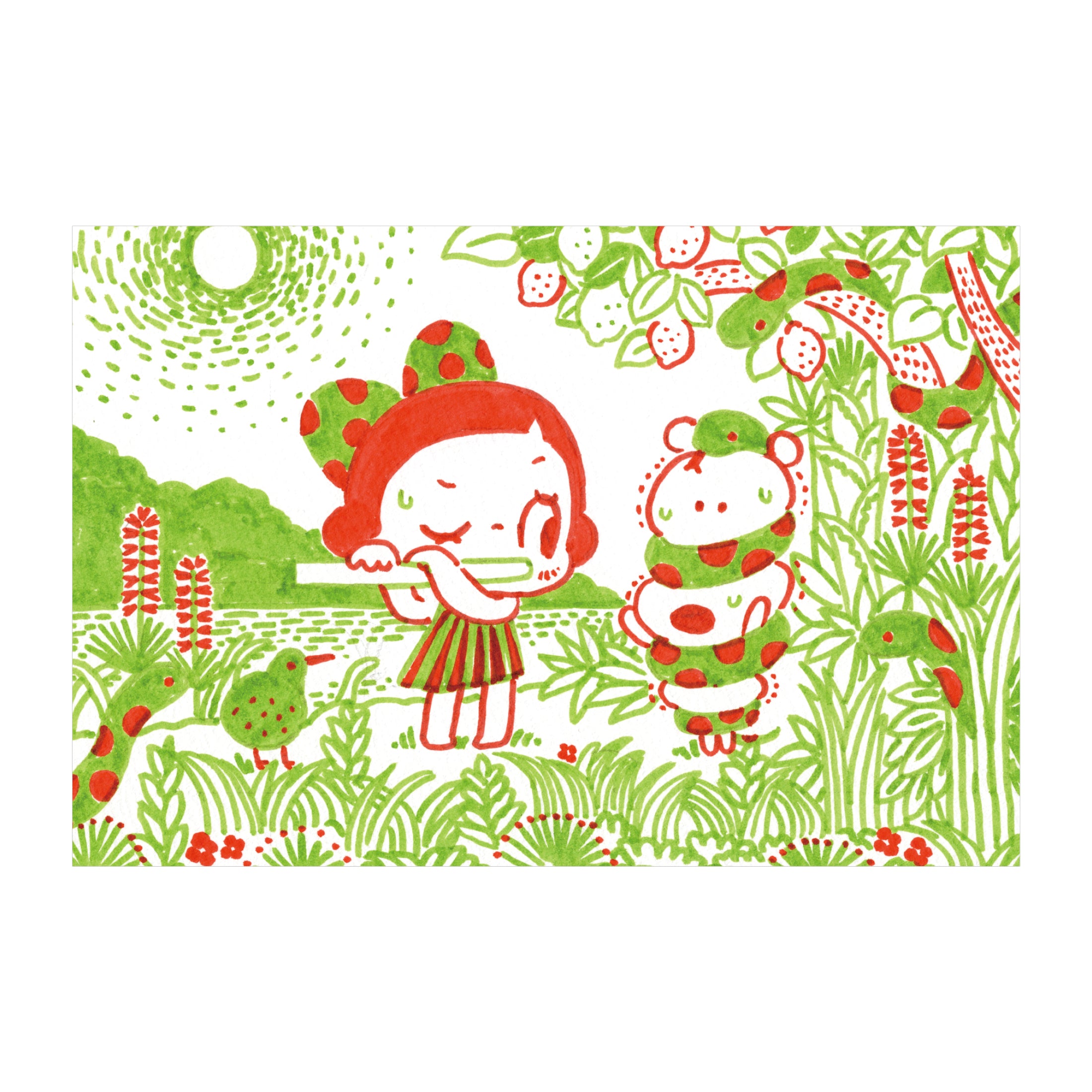 C105　Wiedersehen Feiern　新刊　ポストカード付き くらはしれいポストカード（2025限定） - 学研ステイフル