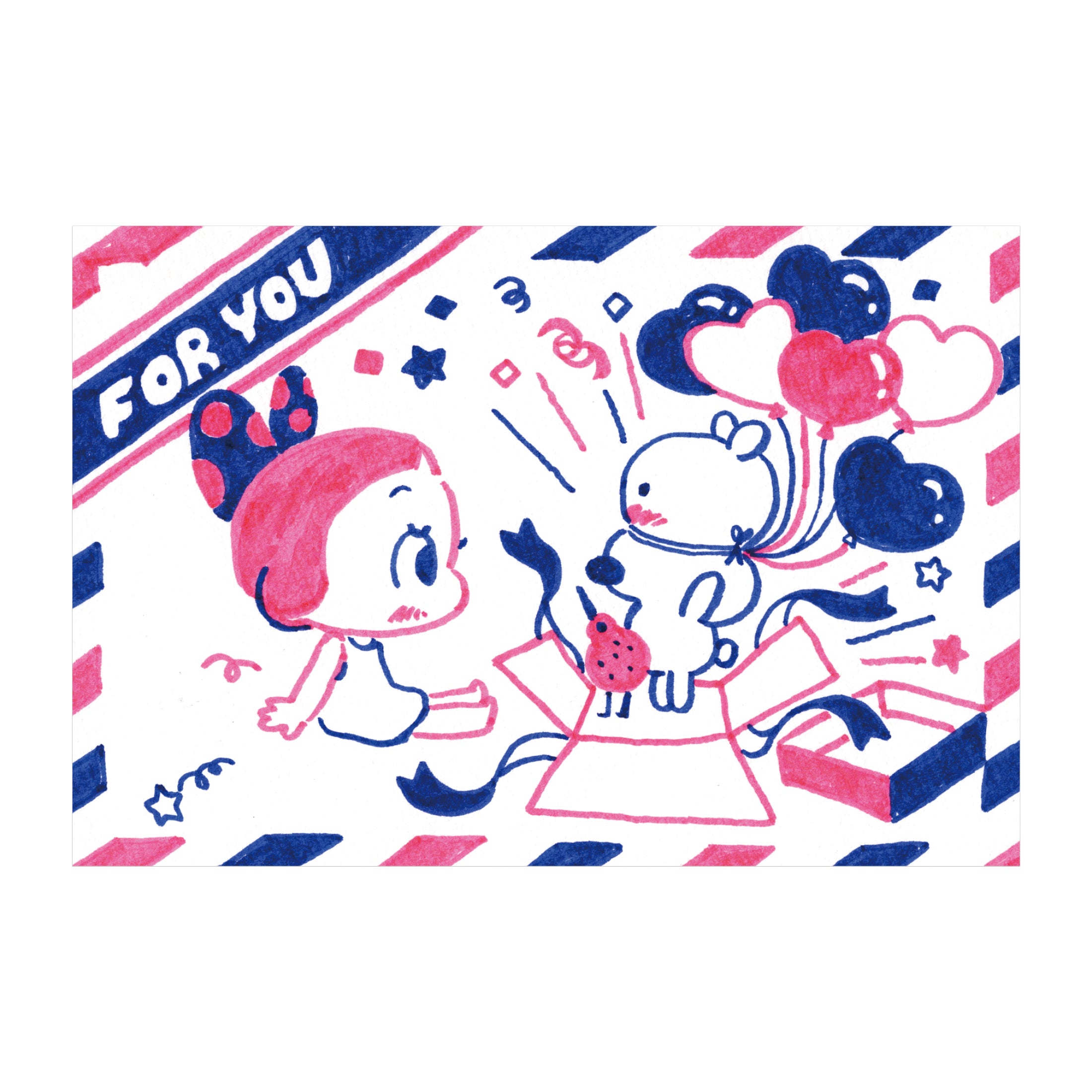 ポストカード｜2025 Colorful Daysシリーズ – レモン＆シュガー