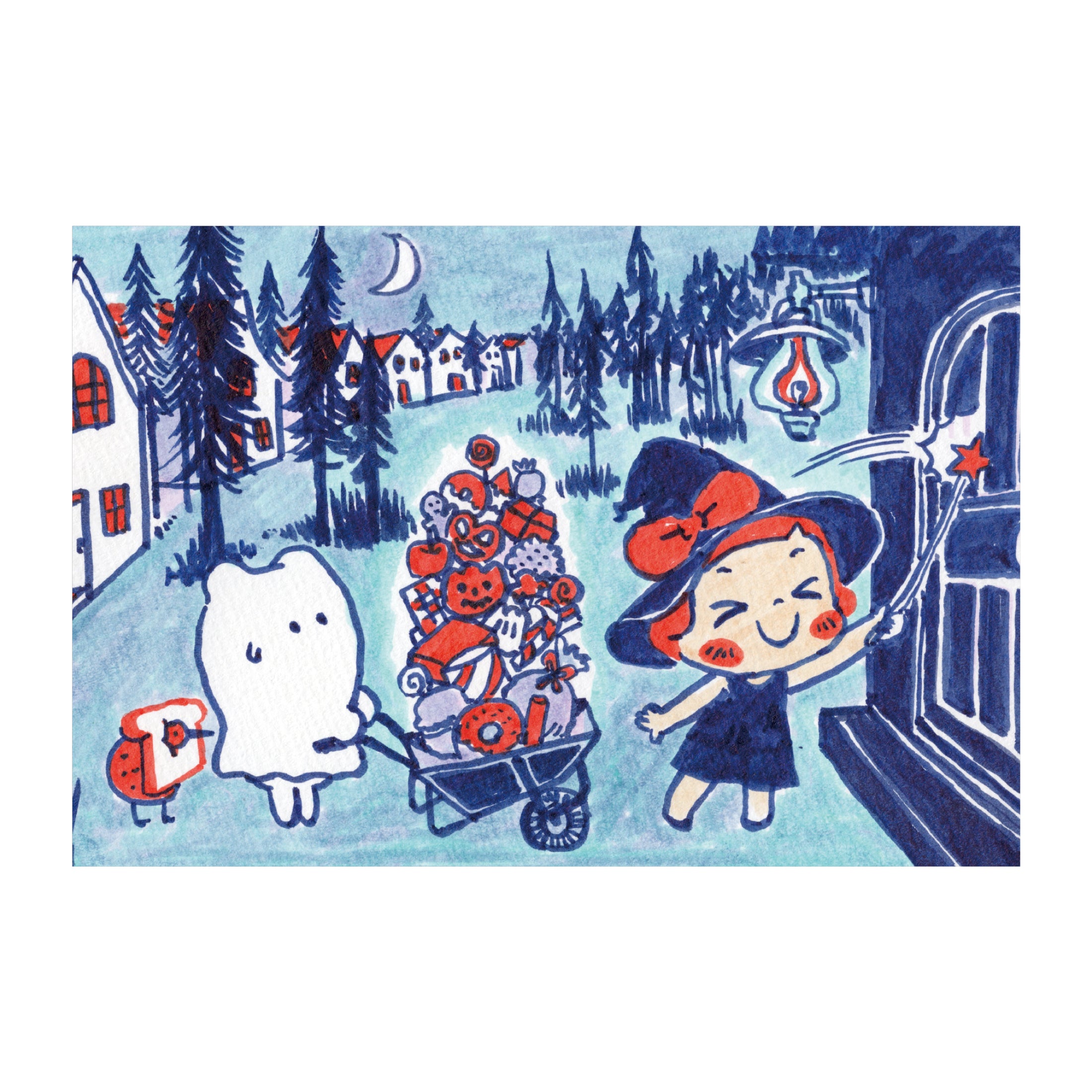 ポストカード｜2025 Colorful Daysシリーズ – レモン＆シュガー