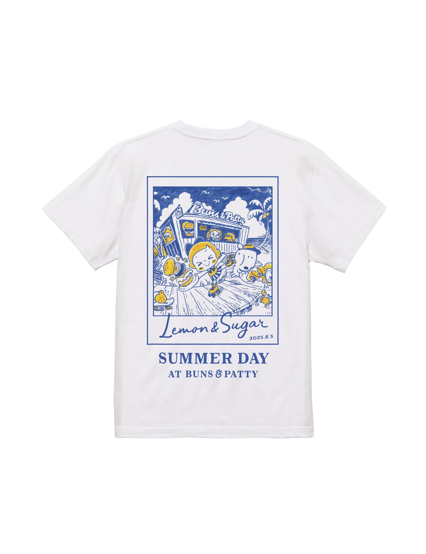Tシャツ｜Summer Day - レモン＆シュガー