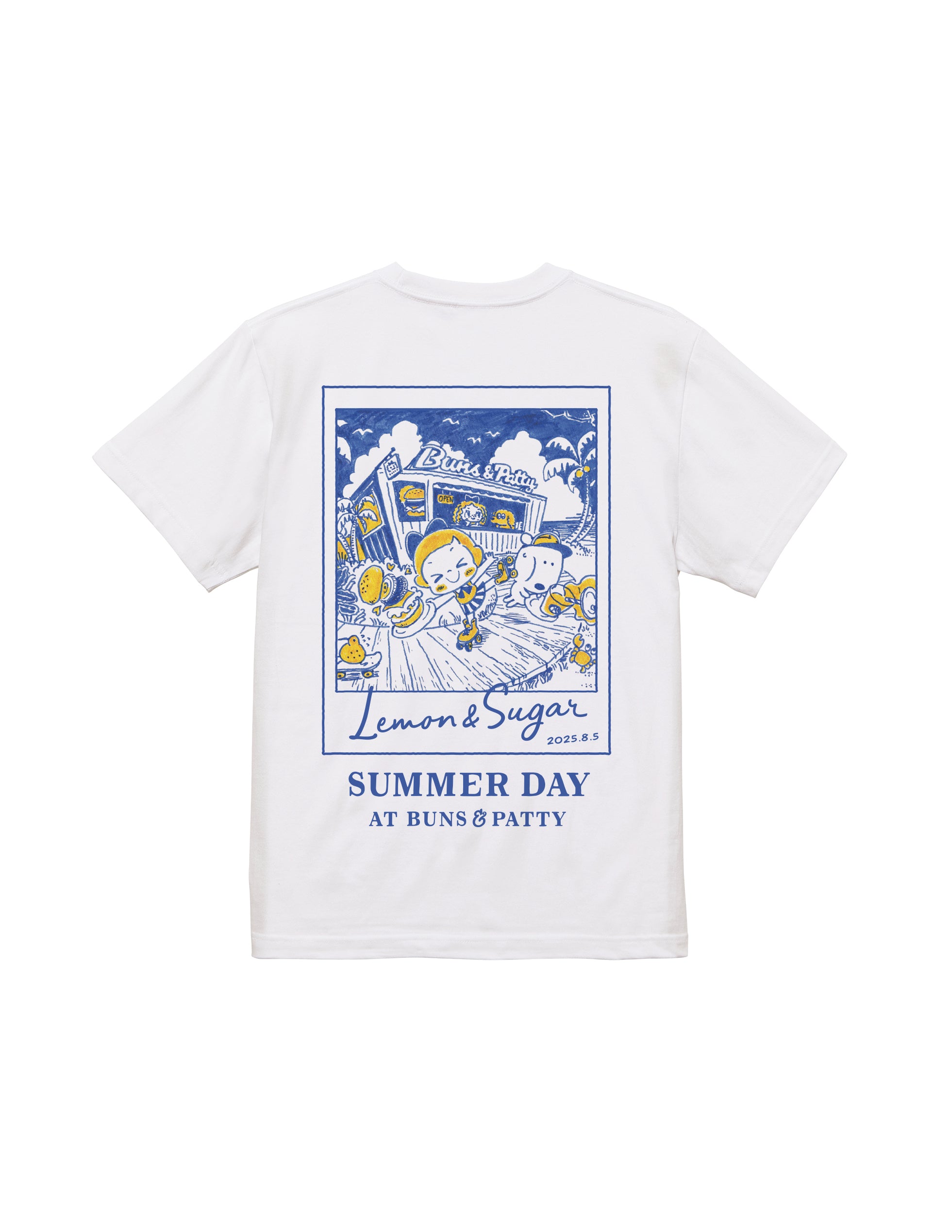 Tシャツ｜Summer Day - レモン＆シュガー