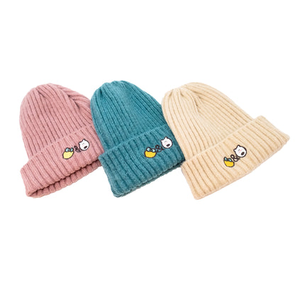 ロゴ刺繍ニットキャップ - レモン＆シュガー