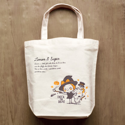 【限定】ハロウィン刺繍トートバッグ - レモン＆シュガー
