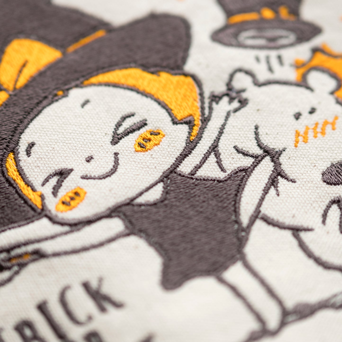 【限定】ハロウィン刺繍トートバッグ - レモン＆シュガー