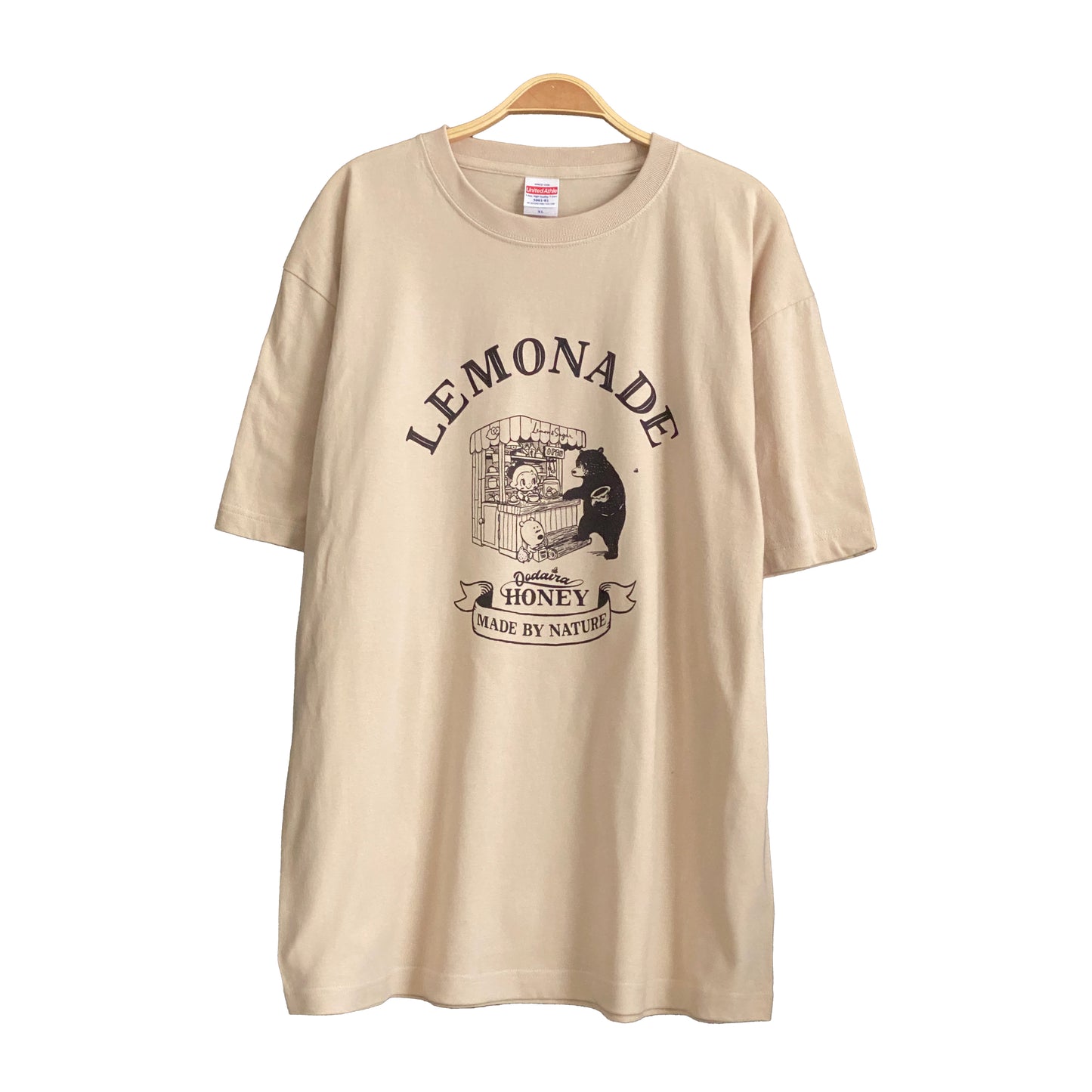 Tシャツ　Oodaira Honey（サンドベージュ） - レモン＆シュガー